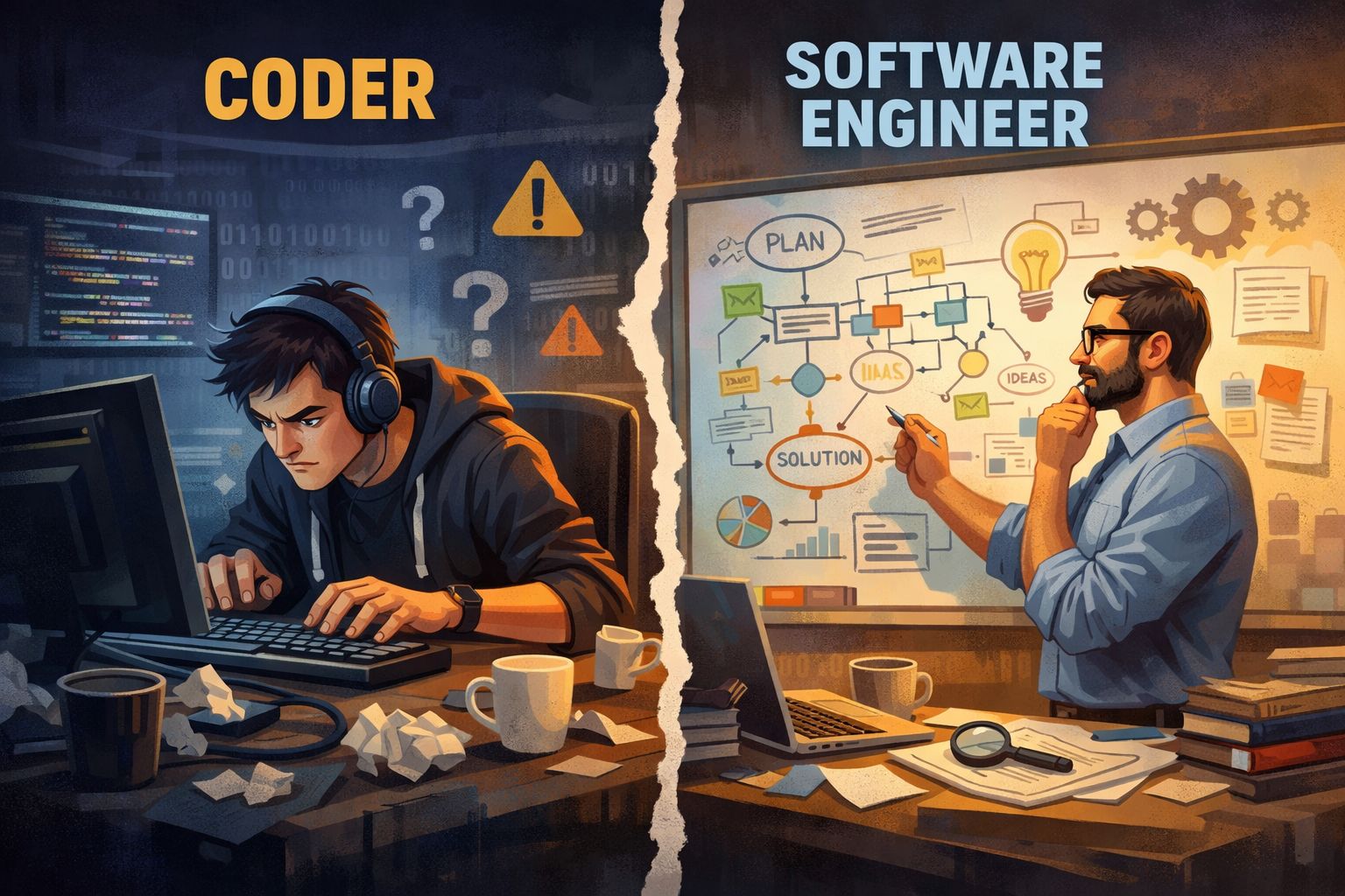 إذا كنت “Coder وبس”… فأنت بخطر حقيقي