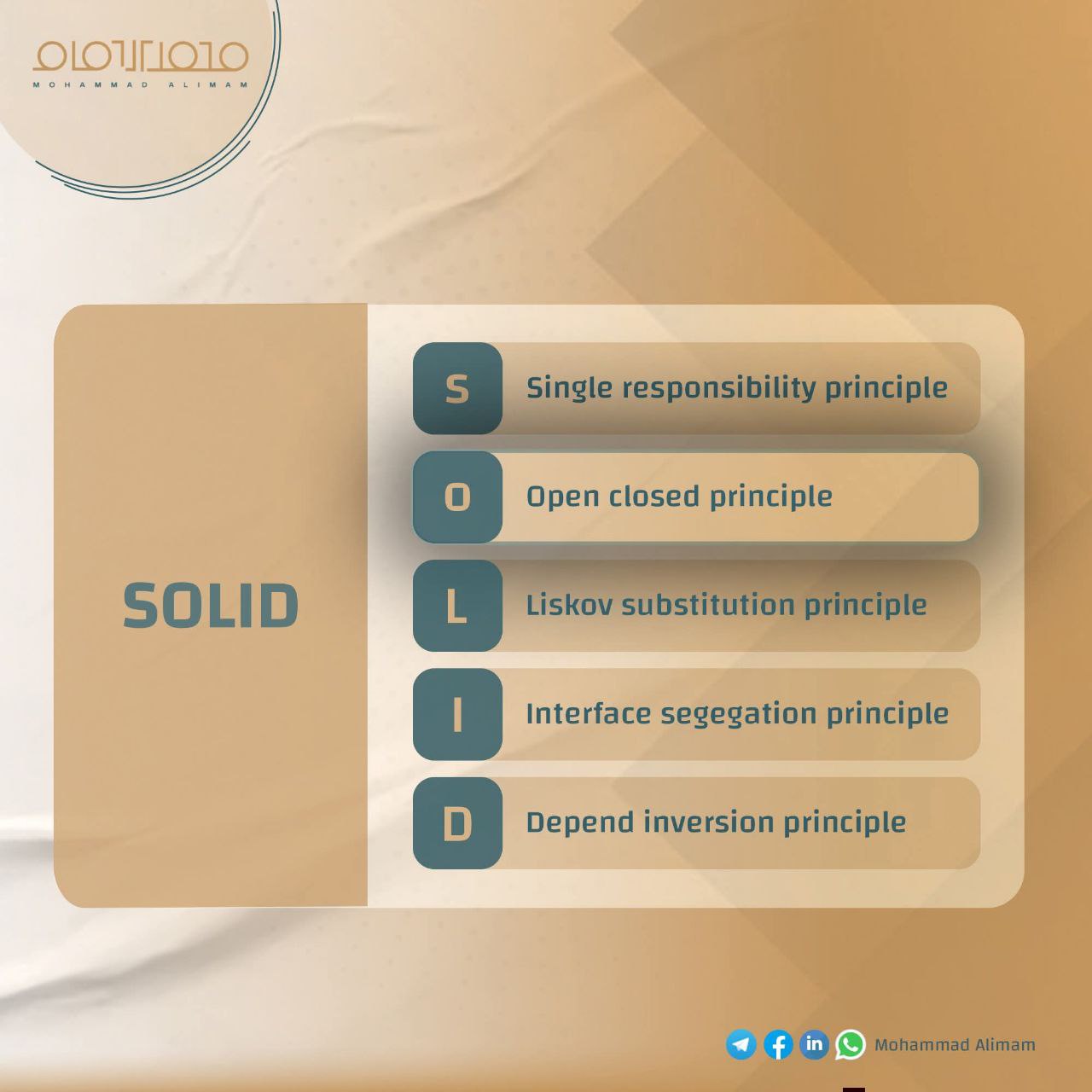 SOLID-مبدأ Open / Closed